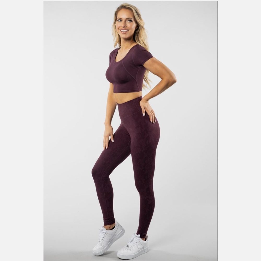 Buffbunny Confidential Jacquard Leggings
